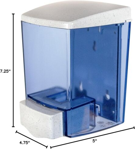 سان جامار S30TBL موزع صابون سائل/لوشن ومعقم لليدين كلاسيكي، 30 أونصة. السعة، أزرق قطبي in Kuwait