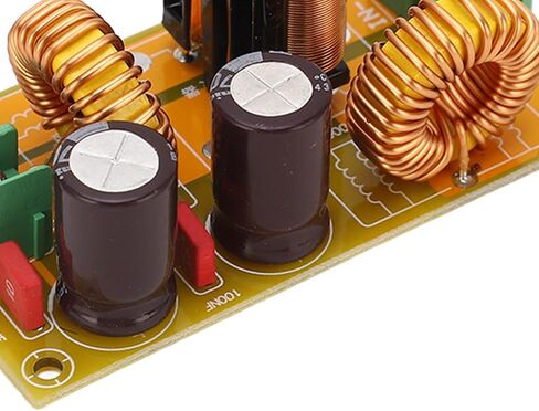10A EMI Filter Module 3 Stage EMI Electromagnetic Interference Filter Power Supply Filtering Board DC LC Filter 50V in Saudi Arabia