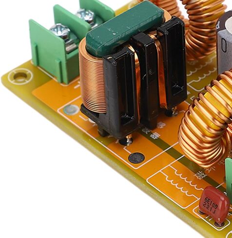 10A EMI Filter Module 3 Stage EMI Electromagnetic Interference Filter Power Supply Filtering Board DC LC Filter 50V in Saudi Arabia