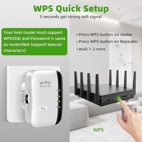 WiFi Extender,2024 Upgrade COOPOY Generation WiFi Booster,Covers Up to 3000 Sq.ft and 35 Devices,Internet Booster with Ethernet Port,WiFi Range Extender,Alexa Compatible (White) in Saudi Arabia