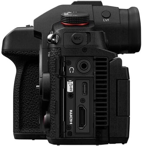 Panasonic Lumix GH7 Mirrorless Camera (DC-GH7BODY) + 64GB Memory Card + Bag + Card Reader + Flex Tripod + Cleaning Kit + Memory Wallet + Hand Strap + Cap Keeper in Kuwait