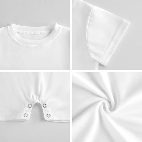 Newborn Baby Romper Clothing Cute Infant Short Sleeve Clothes Jumpsuit Playsuit One Piece Outfit for Boy Girl in Saudi Arabia