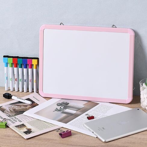 Mr. Pen- Dry Erase Board, 12.5" x 9.5" with 8 Dry Erase Markers and 2 Board Magnets, Small Whiteboard, Mini White Board, White Board Dry Erase, Small Magnetic Board, Magnetic White Board in Saudi Arabia
