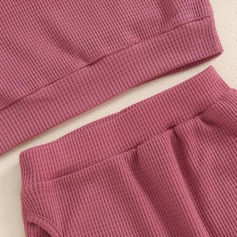 Baby Girl Fall Clothes Letter Embroidered Ruffle Long Sleeve Sweatshirt Tops Casual Pants Mamas Mini Outfit in Saudi Arabia