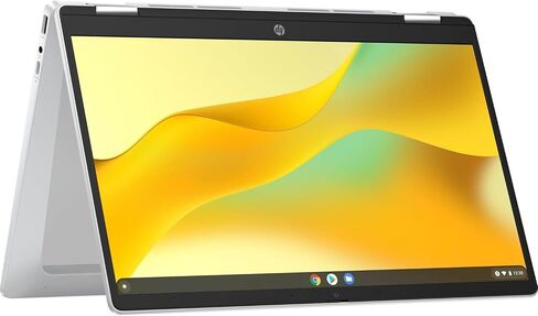 HP Chromebook x360 14b-cd0035cl 14 Inch FHD IPS 2 in 1 Touchscreen Laptop Convertible Intel Processor N200 8GB LPDDR5 RAM 128GB UFS Intel UHD Graphics 720p Webcam Backlit ChromeOS (Renewed) in Saudi Arabia