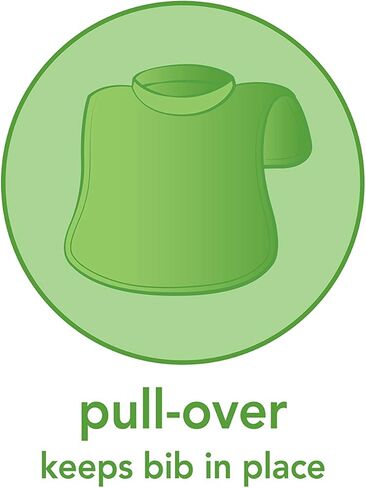 green sprouts Stay-dry Pull-over Bibs in Saudi Arabia