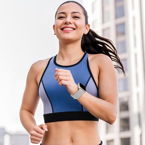 Charlam Sport Solo Loop متوافق مع سوار ساعة Apple 49 مم 45 مم 44 مم 42 مم 41 مم 40 مم 38 مم للرجال والنساء، حزام مضفر من النايلون المغناطيسي القابل للتعديل لساعة iWatch Ultra 2 SE Series 9 8 7 6 5 4 3 2 1 in Saudi Arabia