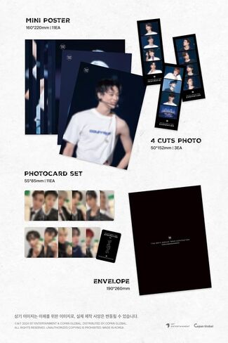 The Boyz 2nd Wolrd Tour ZENERATION DVD Version Disc+Mini Poster+Photobook+4Cuts Photo+Photocard+Tracking Sealed TBZ in Saudi Arabia