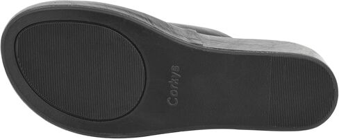Corkys Footwear Women's Pucker Up EVA Foam Platform Slip On 2.50 Inch Wedge Light Weight Cushioned Memory Foam Insole Peep Toe Casual Dressy Trendy Sandals for Women in Saudi Arabia