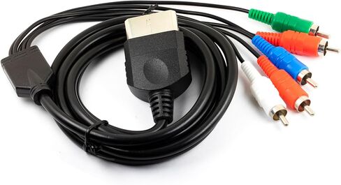 6ft HDTV Component AV Audio Video Cable for Classic Original Xbox Gen1 (24Pins Plug) in Kuwait