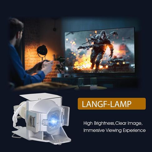 LANGF 5J.J7L05.001 /5J.J9H05.001 Replacement Projector Lamp Bulb for BenQ W1070 W1070+ W1080ST W1080ST+ W1085ST HT1075 HT1085ST I700 MX662 MX720 W1070+ W1080ST W1080ST+ W1085ST in Saudi Arabia