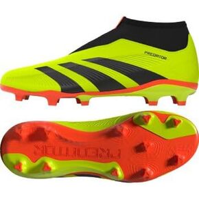 adidas Unisex-Child League Predator 24 Laceless Firm Ground Sneaker