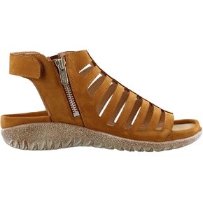 NAOT Footwear Women's Pitau Amber Nubuck Backstrap Sandal 6 M US