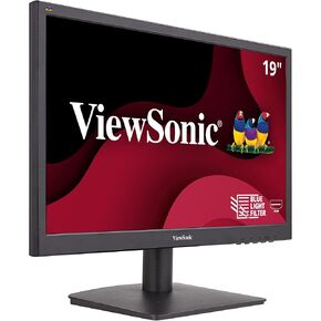 ViewSonic VA1903H 19-Inch WXGA 1366x768p 16:9 Widescreen Monitor with Enhanced View Comfort, Custom ViewModes and HDMI for Home and Office,Black