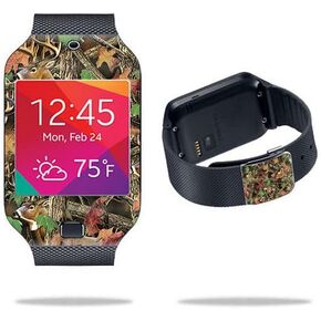 MightySkins Skin Compatible with Samsung Galaxy Gear 2 Neo Watch – Buck Camo | Protective, Durable, and Unique Vinyl Decal wrap Cover | Easy to Apply, Remove, and Change Styles | Made in The USA