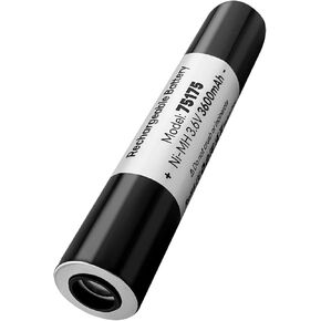 75175 Rechargeable Batteries, 3.6V 3600mAh Ni-MH Battery Compatible with Streamlight Stinger 75525 75810 75375 75300 75500 76000 76300, PolyStinger, Pelican M9, FL126 Flashlight (1 Pack)