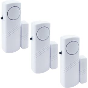 Door Window Alarm, 90DB Door Alarms for Kids Safety, Wireless Sensor Door Window Burglar Alarm-Window Pool Alarms for Home, 6 Pack