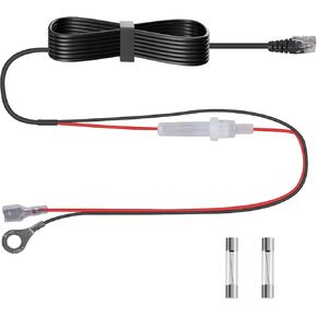 9.84Feet Power Cord is Compatible with The Cobra Escort Direct Power Cord for Radar and Laser Detectors. (Black 1Pcs)