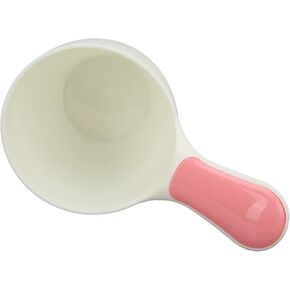TOPINCN Baby Bath Rinse Cup, Removable Comfortable Handle Color Kids Bath Cup, Fish Shampoo Rinse Cup for Kids