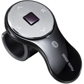 SANWA ماوس حلقة إصبع بلوتوث، 2 في 1 جهاز عرض لاسلكي، ماوس محمول يمكن ارتداؤه، ماوس عن بعد محمول قابل لإعادة الشحن، 1200 نقطة في البوصة، شرائح PPT صغيرة متوافقة مع أجهزة الكمبيوتر الشخصية والكمبيوتر المحمول وأجهزة Mac والكمبيوتر اللوحي in Kuwait