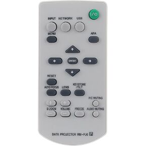 RM-PJ6 Replaced Remote fit for Sony Projector VPL-DX11 VPL-DX10 VPL-DX15 VPL-EX130 VPL-EX7 VPL-EX70 VPL-MX20 VPL-MX25 148717711 14798831