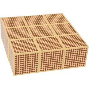 MEYOR Montessori 9 Wooden Thousand Cubes Mathematics teaching aids