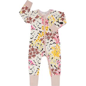 Bonds Baby Zippy - Cotton Blend Zip Wondersuit, Print O2W