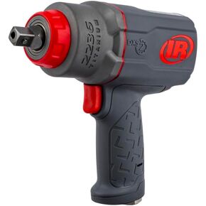 Ingersoll Rand 2236QTIMAX-G DXS2 1/2" Air Impact Wrench, Quiet, 1500 ft-lb Torque, Titanium Hammercase, Friction Ring Retainer, Green