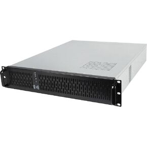 Rosewill 2U Server Chassis Rackmount Case, 4X 3.5 Bays, 2X 2.5 Devices, ATX Compatible, Up to 4X 80mm Fans, 2X USB 3.0, Silver/Black - RSV-Z2850U