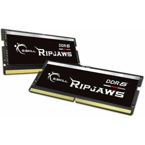 G.SKILL Ripjaws DDR5 SO-DIMM Series DDR5 RAM 96GB (2x48GB) 5600MT/s CL46-45-45-89 1.10V Unbuffered Non-ECC Notebook/Laptop Memory SODIMM (F5-5600S4645A48GX2-RS)