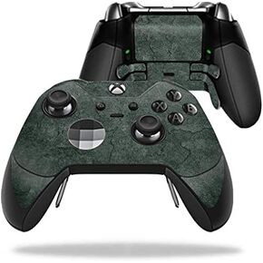 MightySkins Skin Compatible with Microsoft Xbox One Elite Controller - Green Stone | Protective, Durable, and Unique Vinyl wrap Cover | Easy to Apply, Remove, and Change Styles | Made in The USA