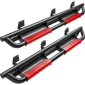 OEDRO 6 Inch Running Boards, Drop Side Steps Compatible with 2019-2024 Dodge Ram 1500 Crew Cab New Body Style, Bolt-on Steel Truck Nerf Bar (NOT for 19-24 Classic)