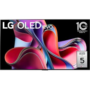 LG G3 Series 65-Inch Class OLED evo 4K Processor Smart Flat Screen TV for Gaming with Magic Remote AI-Powered Gallery Edition OLED65G3PUA, 2023 with Alexa Built-in (Renewed)