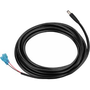 KSK 79-inch Chew Proof Trail Camera Power Cord, 5.5x2.1mm DC External Power Cable, Compatible with Spypoint, Stealth Cam, Moultrie, Muddy, etc