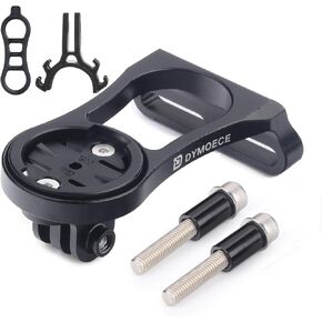 Mount for Garmin Edge 1040 840 830 530 Extended Out Front Mount Compatible with Sports Action Camera and Bicycle Flashlight