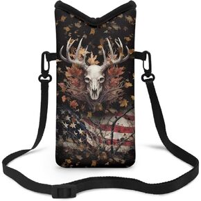 Crossbody Phone Bag Waterproof Mini Cellphone Purse Bag with Adjustable Strap Fits Most Smartphones, 8'' x 4''