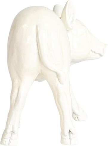 Creative Co-Op Pastoral Elegance Sheep Taper Holder, White in Saudi Arabia