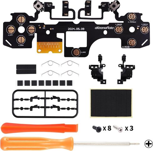eXtremeRate Micro Switch - Strong Version Tactile Clicky Hair Trigger Kit for PS5 Controller BDM-040 Shoulder Buttons, Ergonomic Micro Switches L2R2 Buttons Tactile L1R1 Mouse Click for PS5 Controller in Saudi Arabia