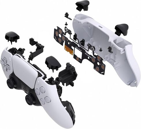 eXtremeRate Micro Switch - Strong Version Tactile Clicky Hair Trigger Kit for PS5 Controller BDM-040 Shoulder Buttons, Ergonomic Micro Switches L2R2 Buttons Tactile L1R1 Mouse Click for PS5 Controller in Saudi Arabia