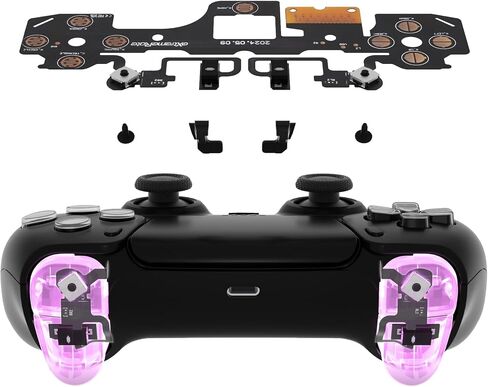 eXtremeRate Micro Switch - Strong Version Tactile Clicky Hair Trigger Kit for PS5 Controller BDM-040 Shoulder Buttons, Ergonomic Micro Switches L2R2 Buttons Tactile L1R1 Mouse Click for PS5 Controller in Saudi Arabia