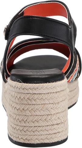 KARL LAGERFELD Women's Celest Ankle Strap Wedge Espadrille Sandal in Saudi Arabia