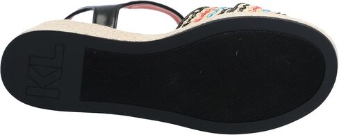 KARL LAGERFELD Women's Celest Ankle Strap Wedge Espadrille Sandal in Saudi Arabia