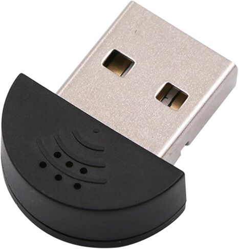 ميكروفون USB صغير جدًا للكمبيوتر المكتبي والكمبيوتر المحمول، التوصيل والتشغيل، متوافق مع أجهزة الكمبيوتر التي تعمل بنظام Windows وMac، ميكروفون مكثف محمول مثالي للعمل عن بعد، والفصول/الاجتماعات عبر الإنترنت، والألعاب، وSkype، وZoom-أسود in Kuwait