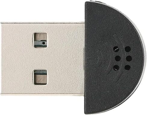 ميكروفون USB صغير جدًا للكمبيوتر المكتبي والكمبيوتر المحمول، التوصيل والتشغيل، متوافق مع أجهزة الكمبيوتر التي تعمل بنظام Windows وMac، ميكروفون مكثف محمول مثالي للعمل عن بعد، والفصول/الاجتماعات عبر الإنترنت، والألعاب، وSkype، وZoom-أسود in Kuwait