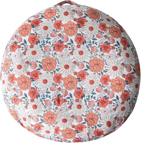 غطاء أريكة لحديثي الولادة من Little Jump، غطاء منزلق مريح فائق النعومة وقابل للإزالة لوسادة استلقاء الرضع (زهرة بوهو) in Kuwait