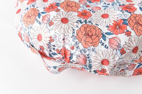 غطاء أريكة لحديثي الولادة من Little Jump، غطاء منزلق مريح فائق النعومة وقابل للإزالة لوسادة استلقاء الرضع (زهرة بوهو) in Kuwait