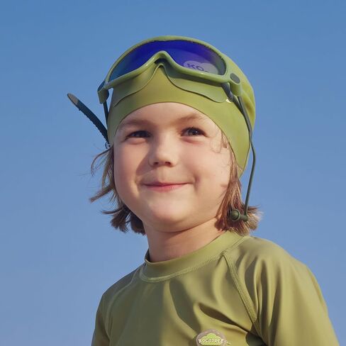 Unisex-Child Swim Goggles for Toddler Kids Anti-UV Clear Vision Water Pool Goggles for Children Boys & Girls in Saudi Arabia