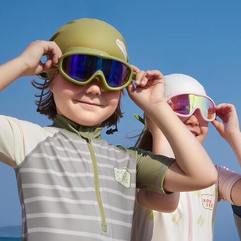 Unisex-Child Swim Goggles for Toddler Kids Anti-UV Clear Vision Water Pool Goggles for Children Boys & Girls in Saudi Arabia