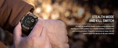 Garmin Instinct 2X Solar - Tactical Edition Coyote Tan, Rugged Outdoor GPS Smartwatch for Men, Solar Charging Capability, Ballistics Calculator Built-in Flashlight Smart Watch Bundle with Accessories in Saudi Arabia