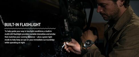 Garmin Instinct 2X Solar - Tactical Edition Coyote Tan, Rugged Outdoor GPS Smartwatch for Men, Solar Charging Capability, Ballistics Calculator Built-in Flashlight Smart Watch Bundle with Accessories in Saudi Arabia